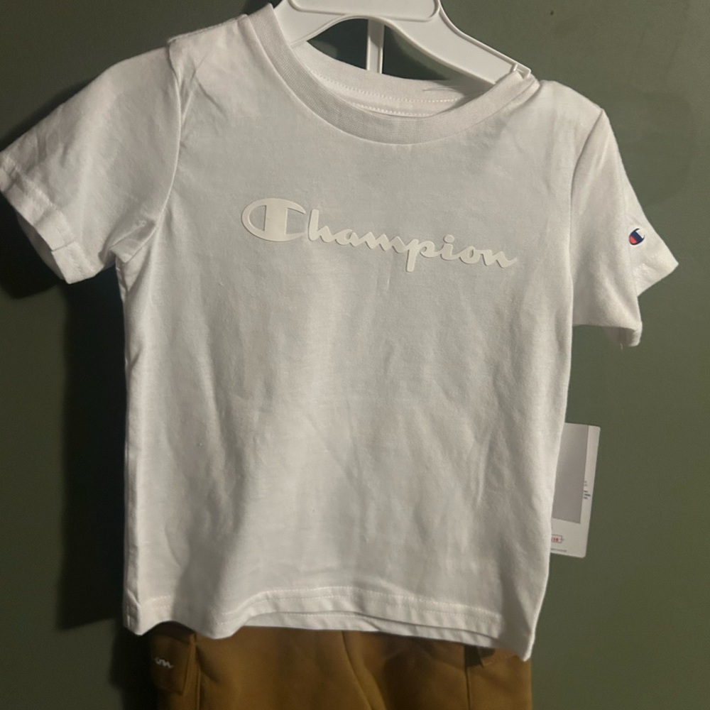 Champion Kids Classic White Tee